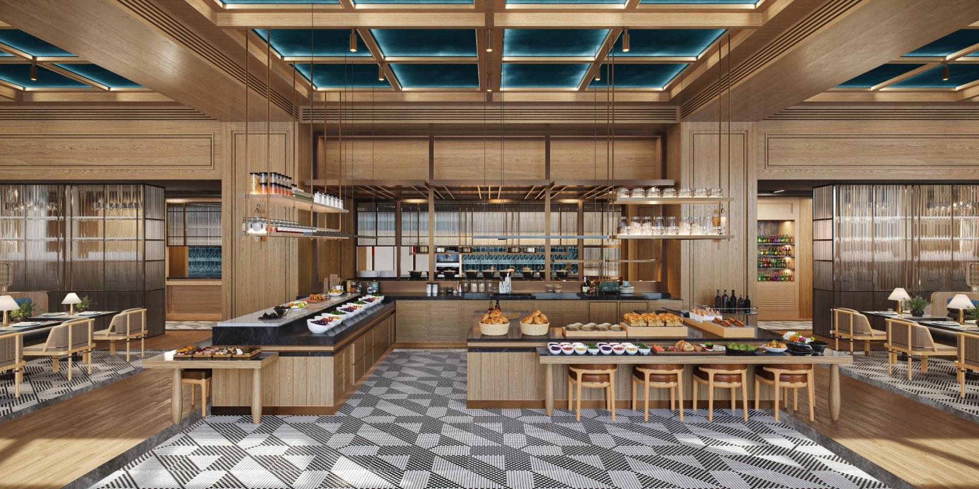 Hotel Jw Marriott Auckland Zewnętrze zdjęcie The restaurant